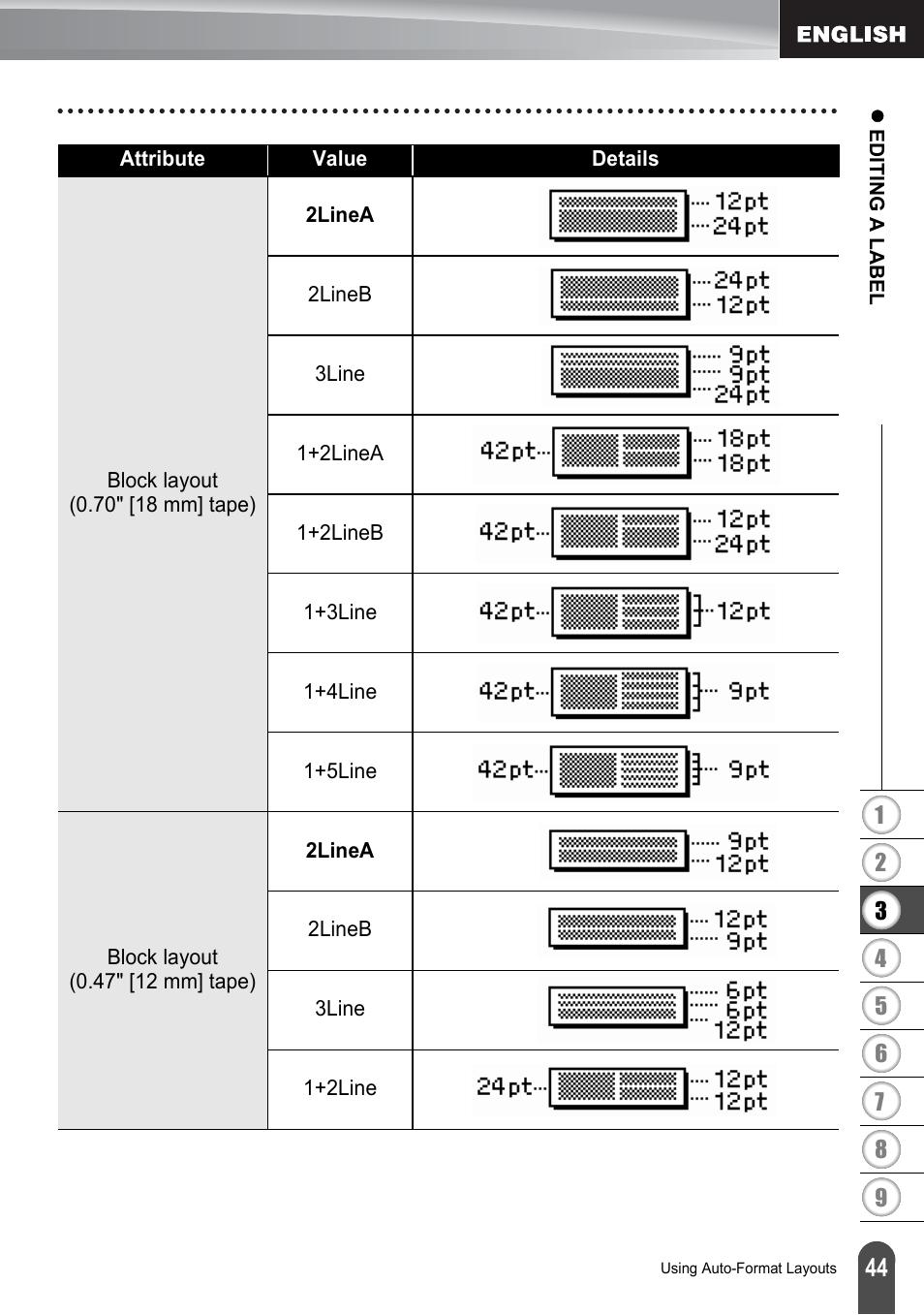 Brother PT-2730 User Manual | Page 51 / 88