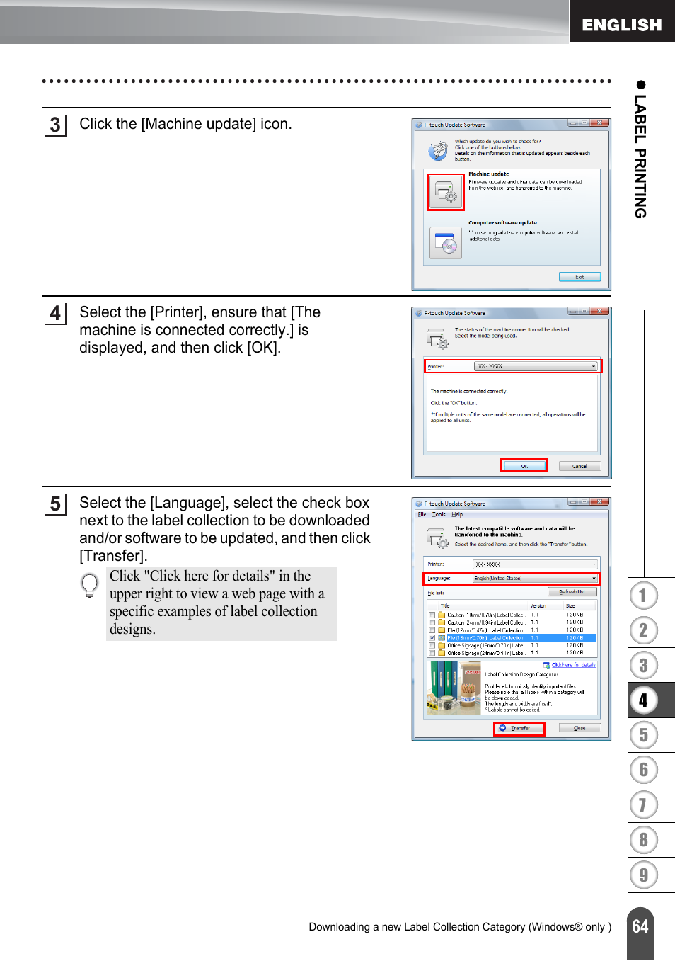 Brother PT-2730 User Manual | Page 71 / 88