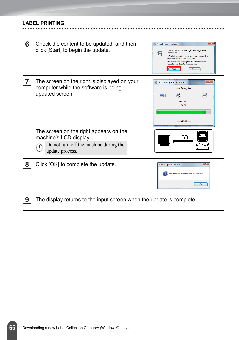 Brother PT-2730 User Manual | Page 72 / 88