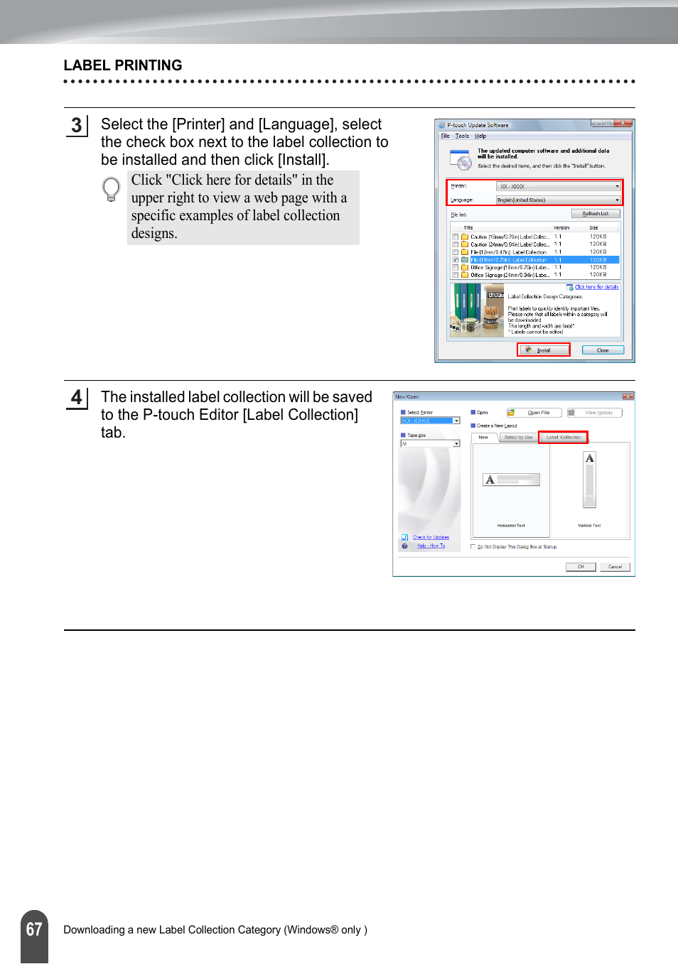 Brother PT-2730 User Manual | Page 74 / 88