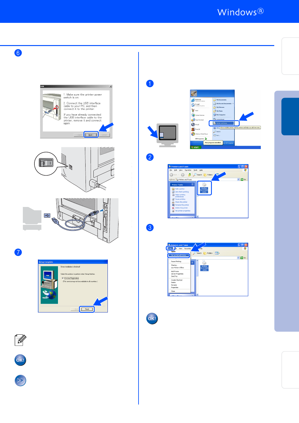 2000/xp users only) | Brother HL 5170DN User Manual | Page 15 / 35
