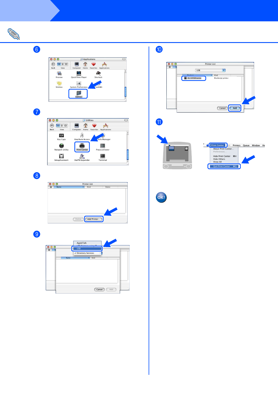 Step 2, Installing the driver, For usb interface cable users | Brother HL 5170DN User Manual | Page 26 / 35