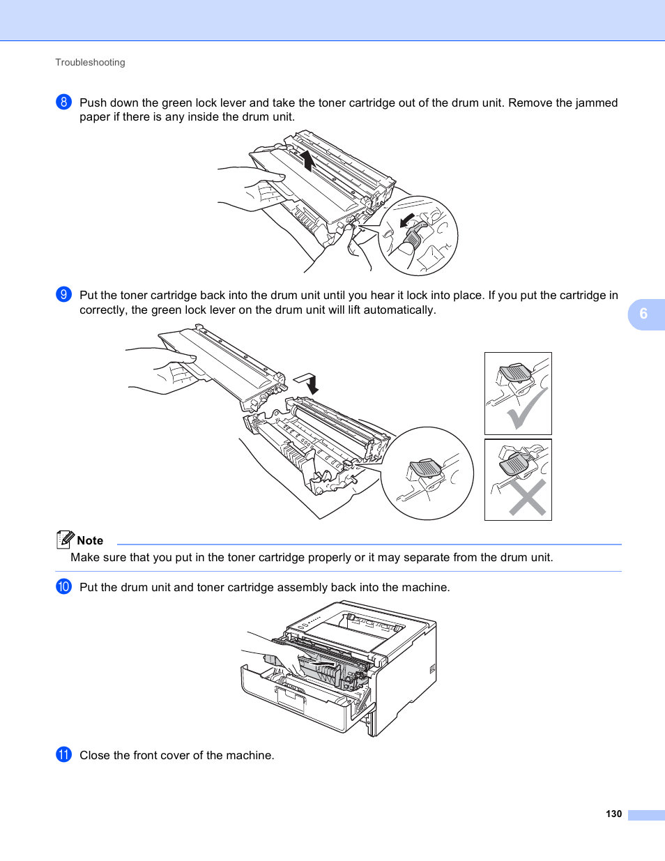 Brother HL-5450DNT User Manual | Page 136 / 167