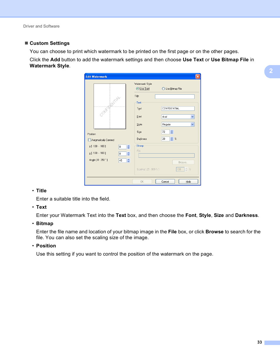 Brother HL-5450DNT User Manual | Page 39 / 167