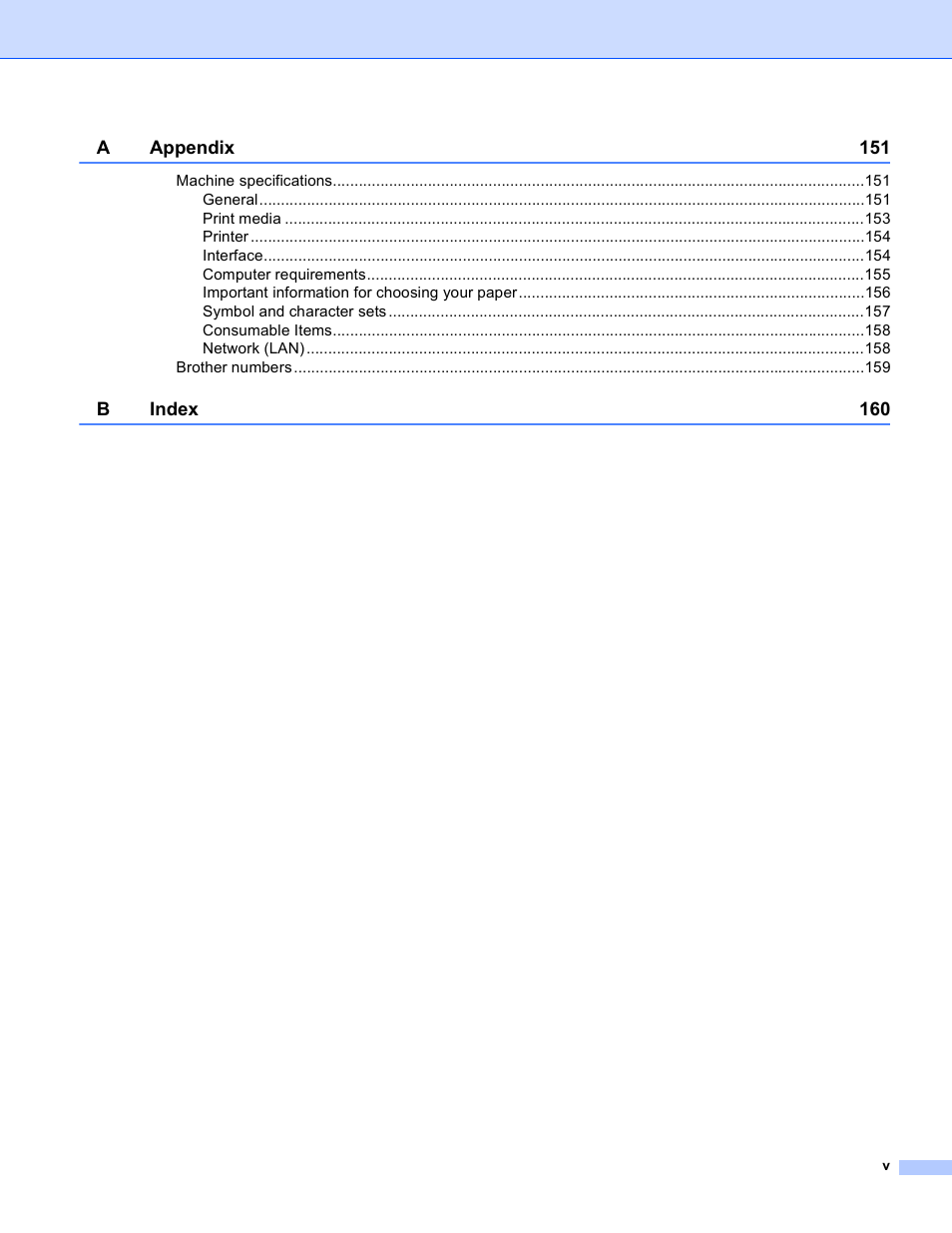 Brother HL-5450DNT User Manual | Page 6 / 167