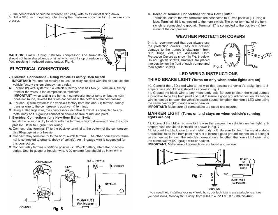 Wolo 418-LED Powerhouse User Manual | Page 2 / 2