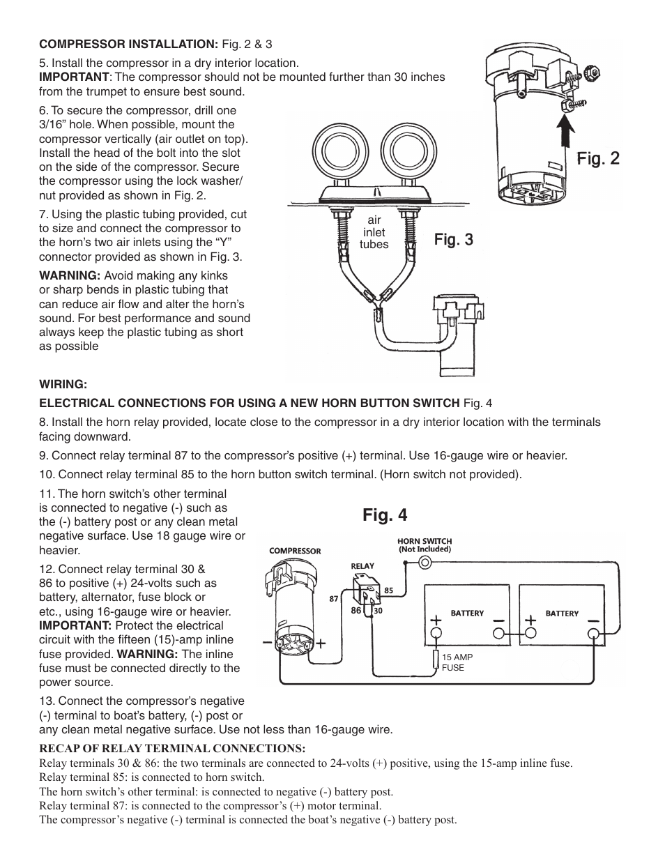 Fig. 4 | Wolo 160-24 Ocean Alert User Manual | Page 2 / 4