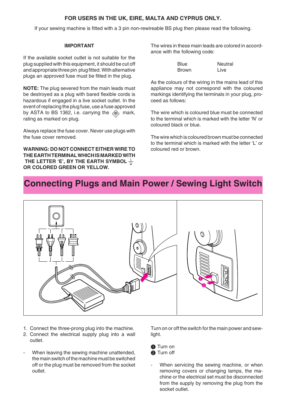 Brother XL 3010 User Manual | Page 3 / 59