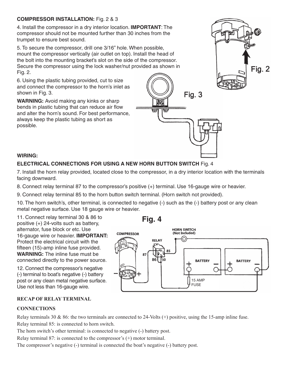 Fig. 4 | Wolo 135-24 Sea Safe User Manual | Page 2 / 4