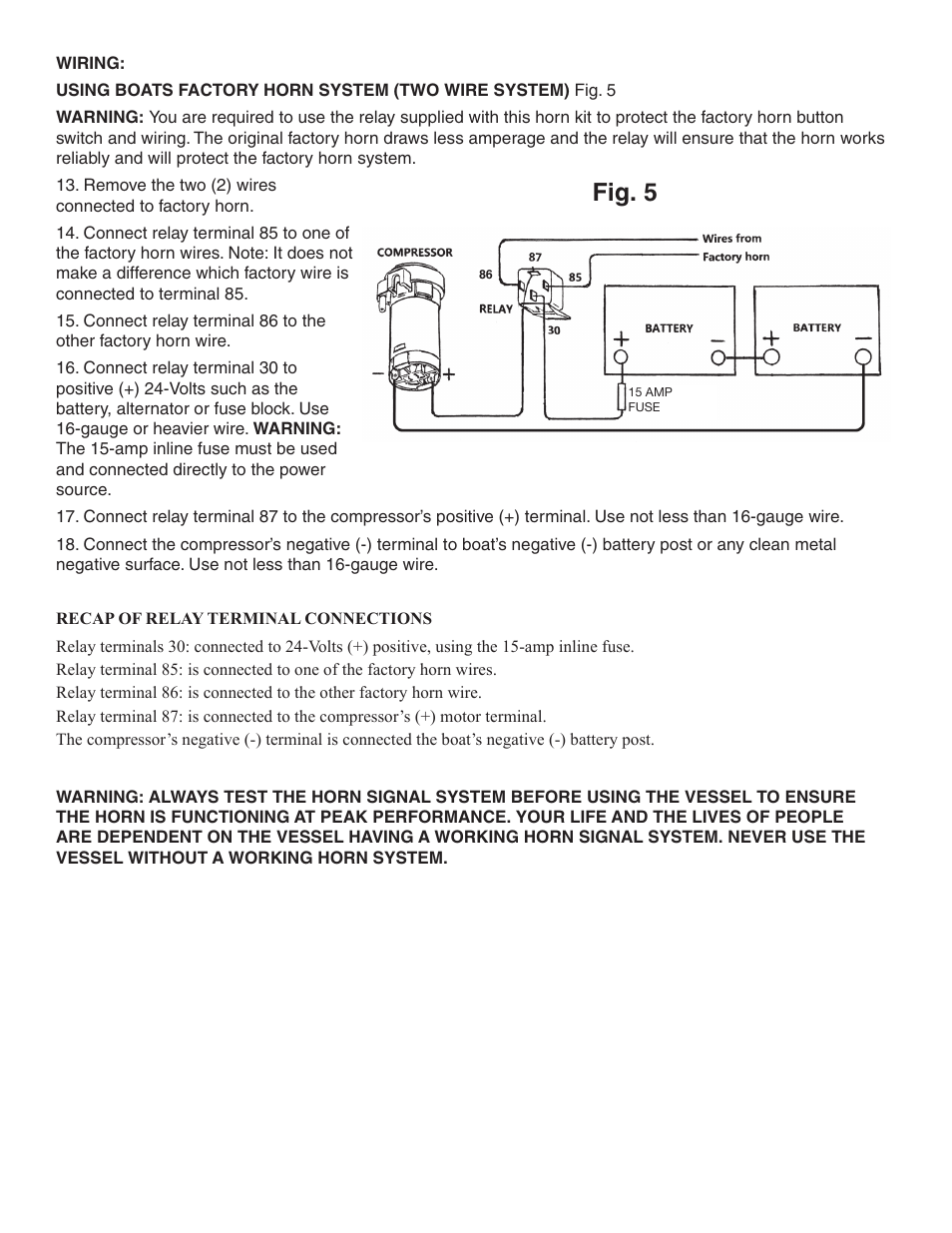 Fig. 5 | Wolo 135-24 Sea Safe User Manual | Page 3 / 4