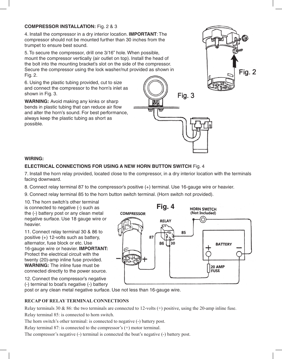 Fig. 4 | Wolo 135 Sea Safe User Manual | Page 2 / 4