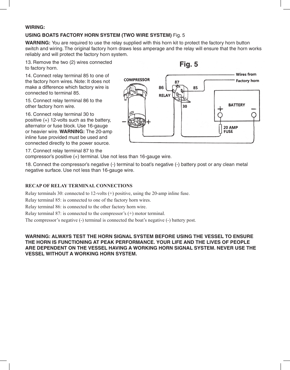 Fig. 5 | Wolo 135 Sea Safe User Manual | Page 3 / 4