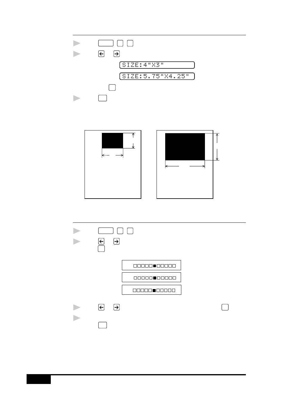 Setting print size, Video printing color adjustment | Brother MFC 7050C User Manual | Page 120 / 264