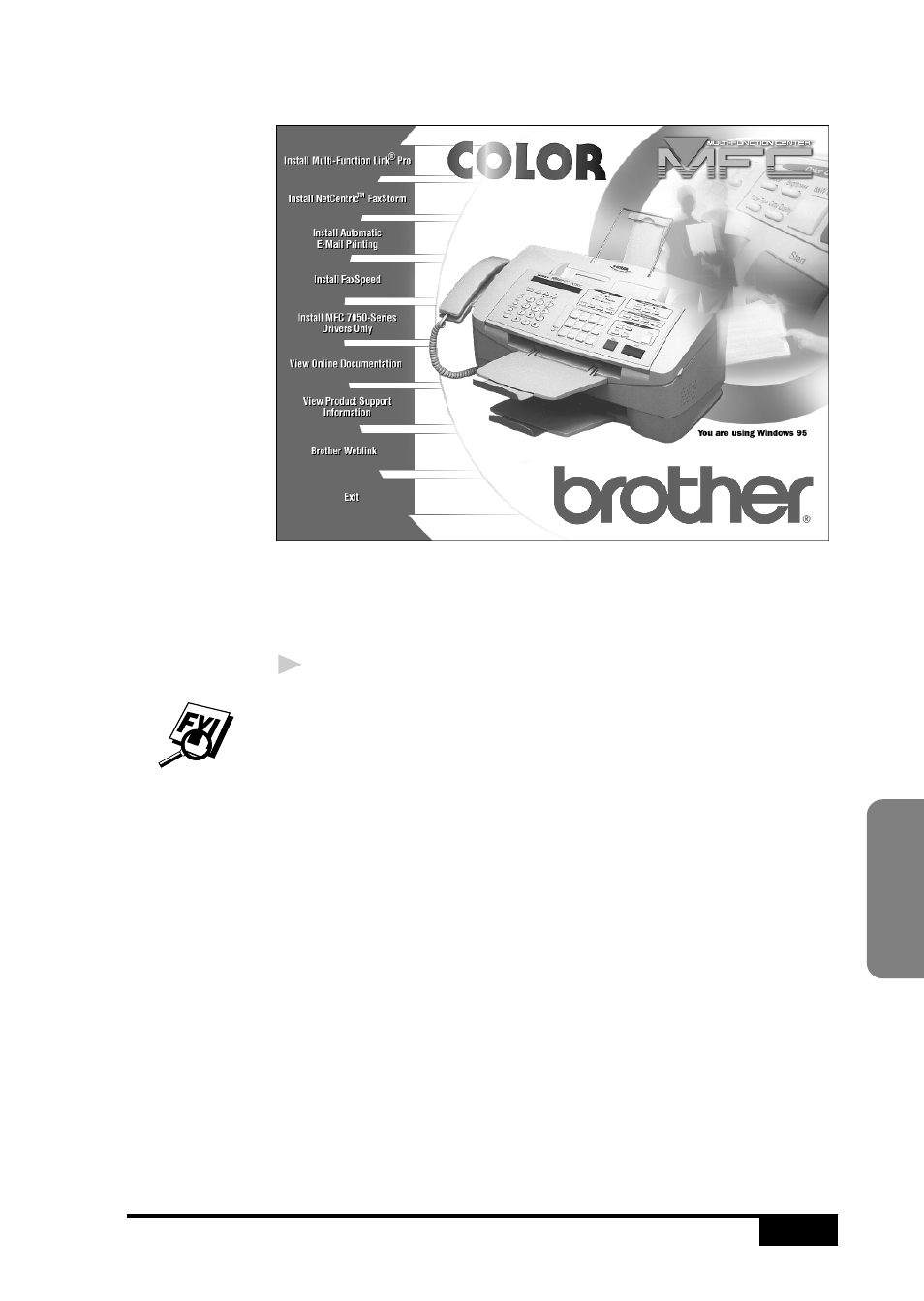 Brother MFC 7050C User Manual | Page 129 / 264