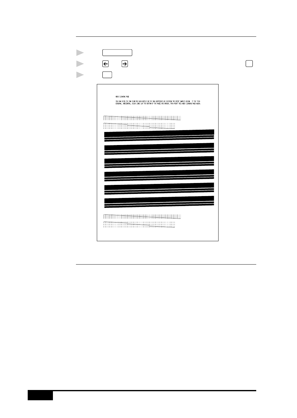 Aligning ink cartridges, Head cleaning page | Brother MFC 7050C User Manual | Page 240 / 264