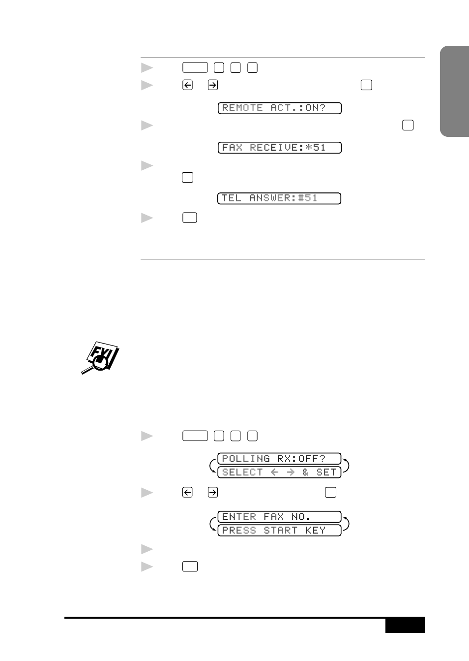 Changing remote codes, Polling, Setting up polling receive | Brother MFC 7050C User Manual | Page 67 / 264