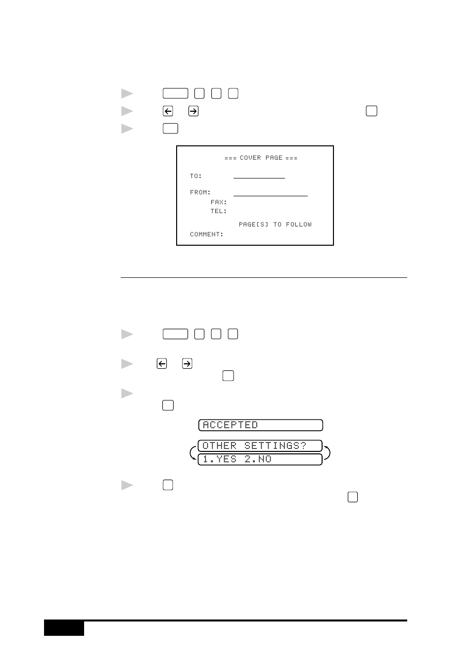 Composing your own comments, Cover page message, Using a printed cover page | Brother MFC 7050C User Manual | Page 80 / 264