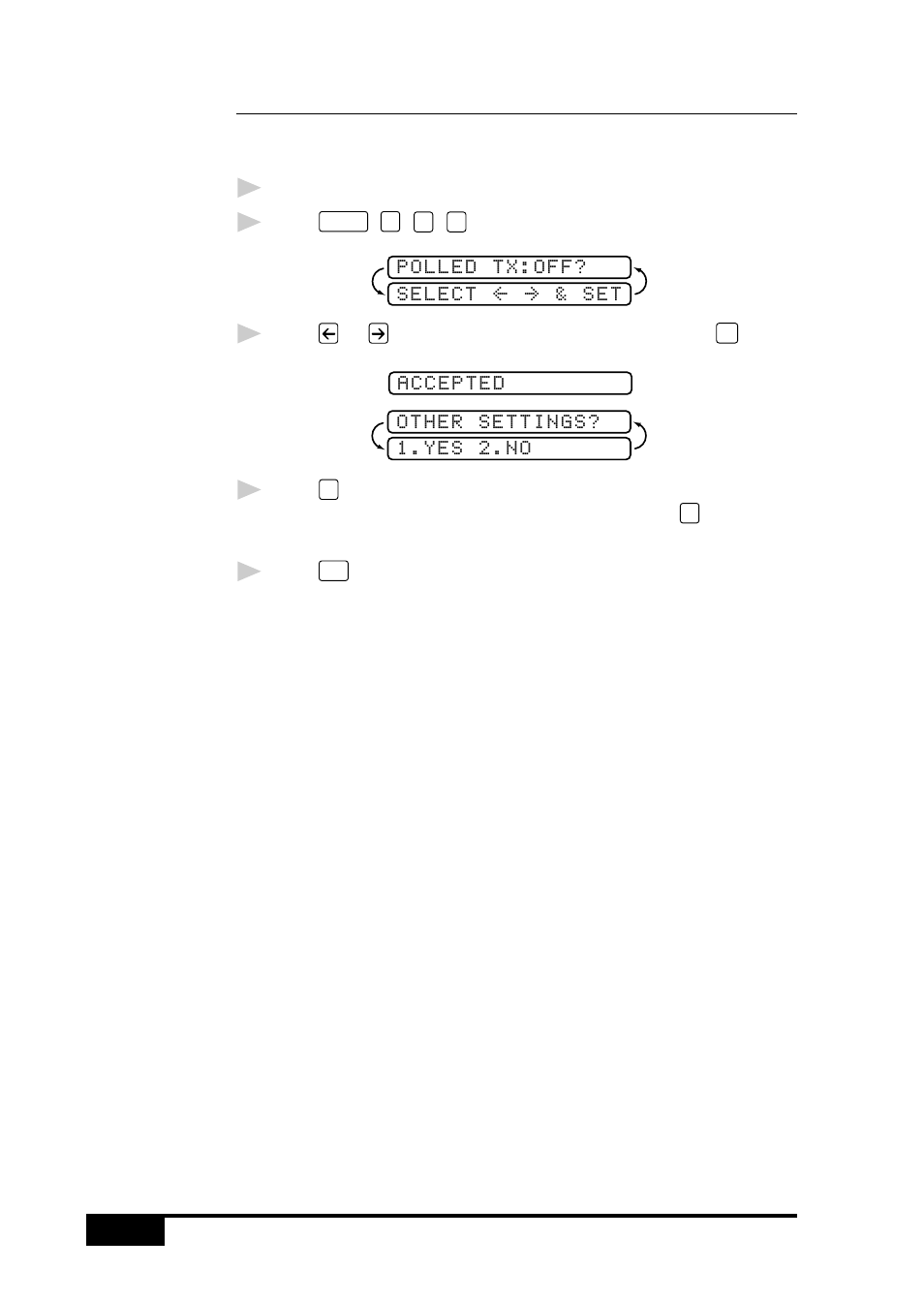 Setting up for polling transmit | Brother MFC 7050C User Manual | Page 84 / 264