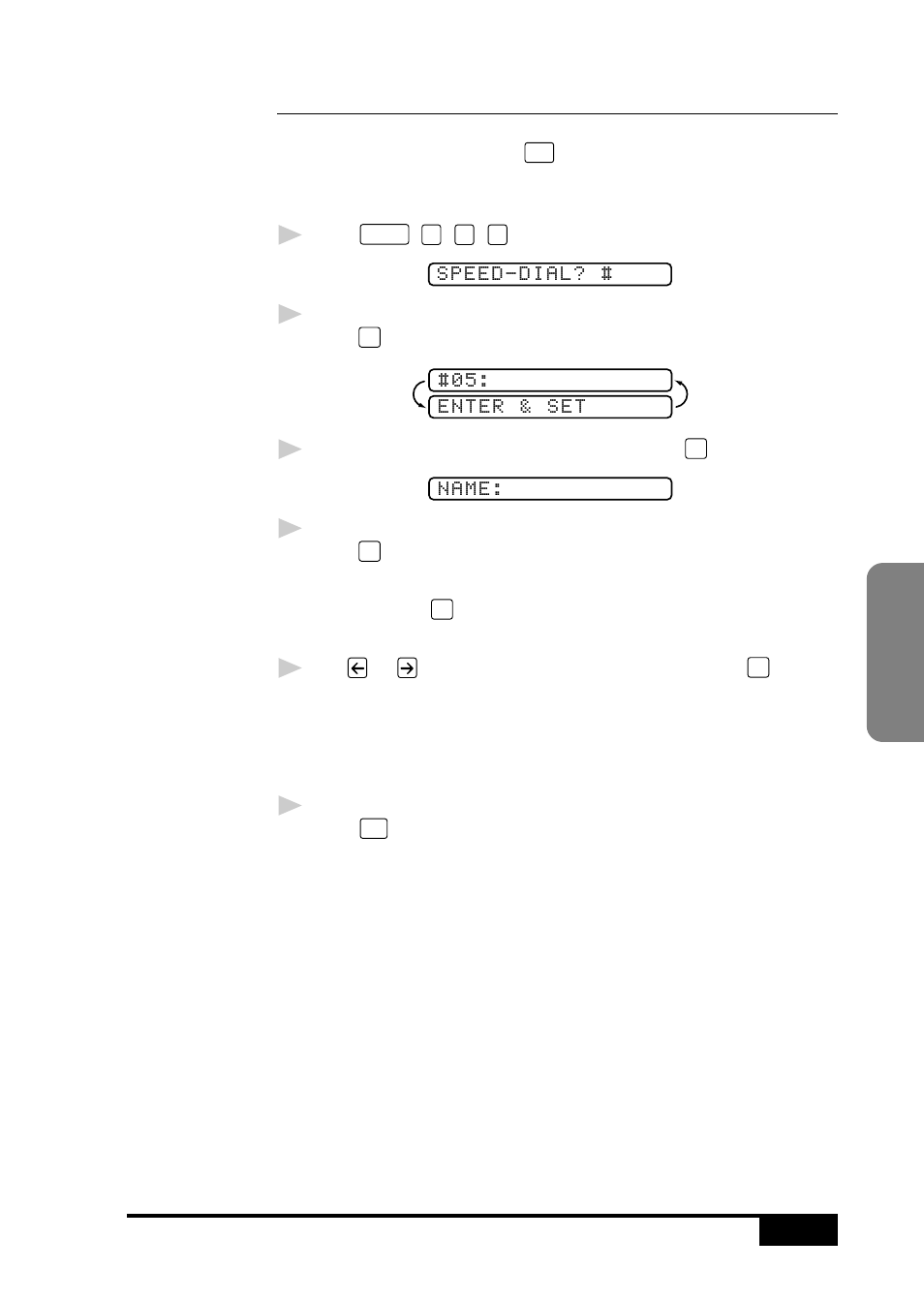 Storing speed dial numbers | Brother MFC 7050C User Manual | Page 87 / 264