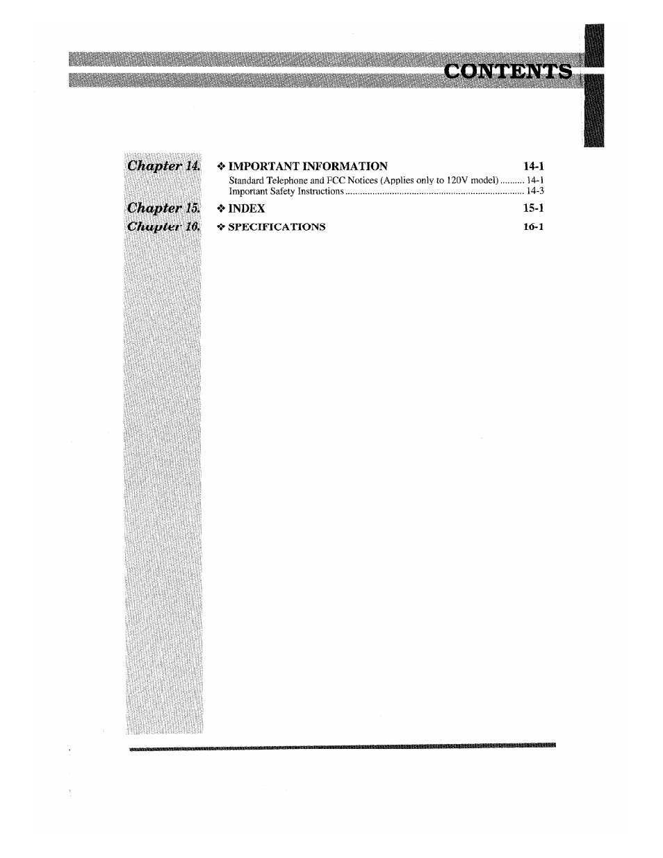 Brother 875 MC User Manual | Page 11 / 166