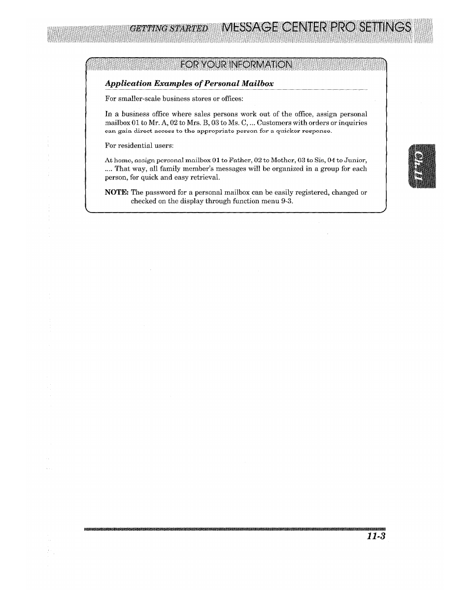 Iniif | Brother 875 MC User Manual | Page 127 / 166
