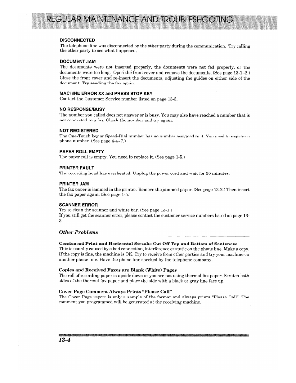 Brother 875 MC User Manual | Page 156 / 166