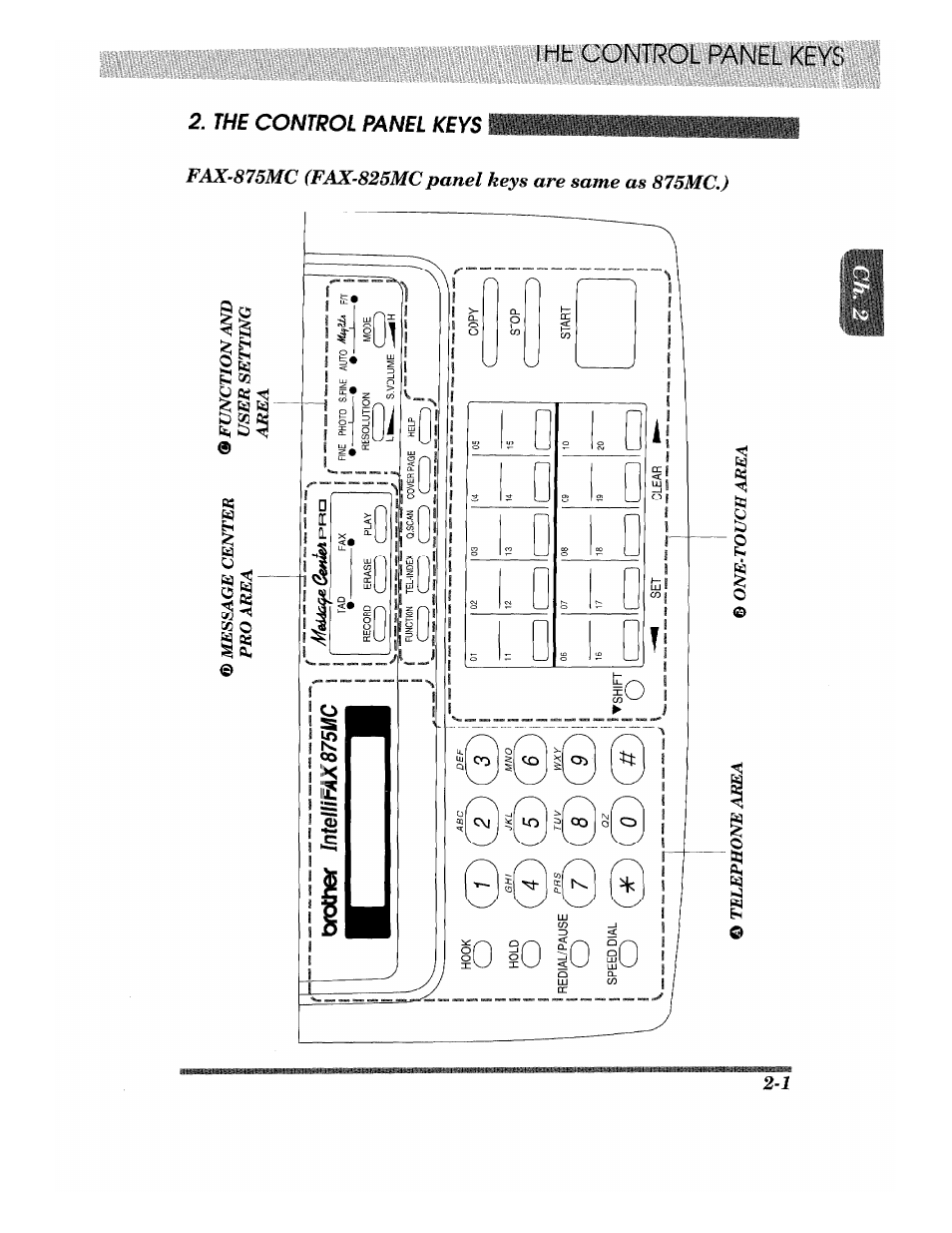 Brother 875 MC User Manual | Page 21 / 166