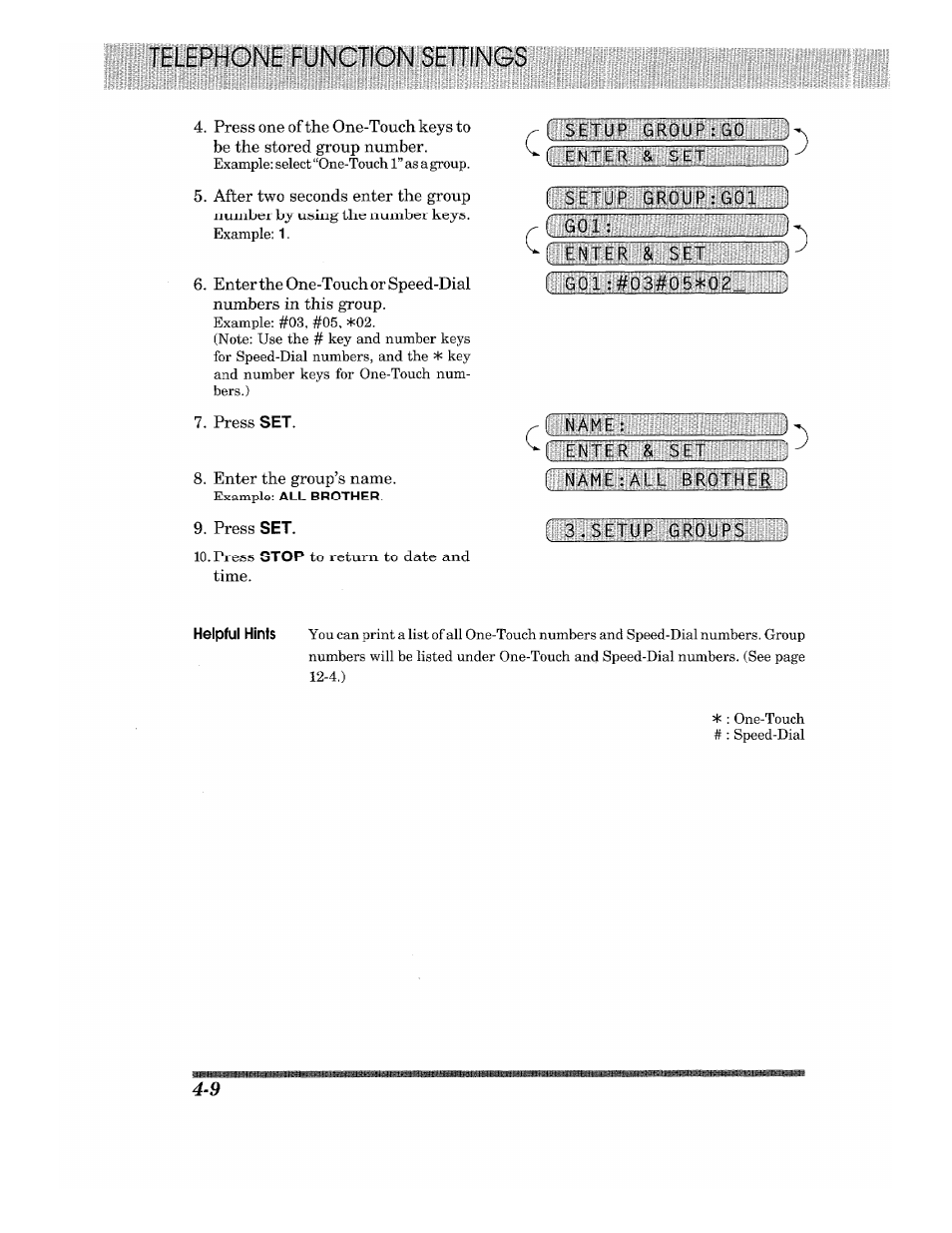 Brother 875 MC User Manual | Page 44 / 166