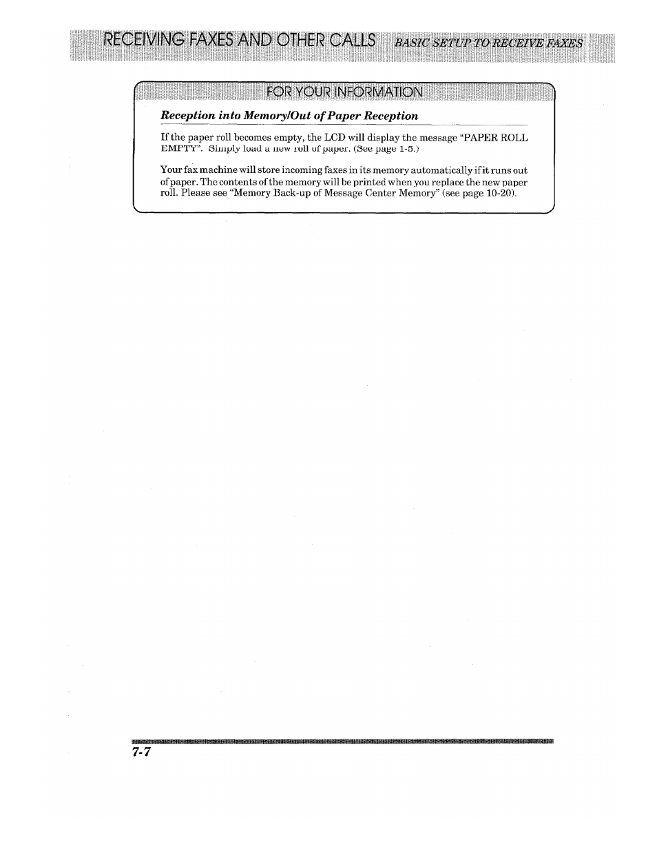 Brother 875 MC User Manual | Page 74 / 166