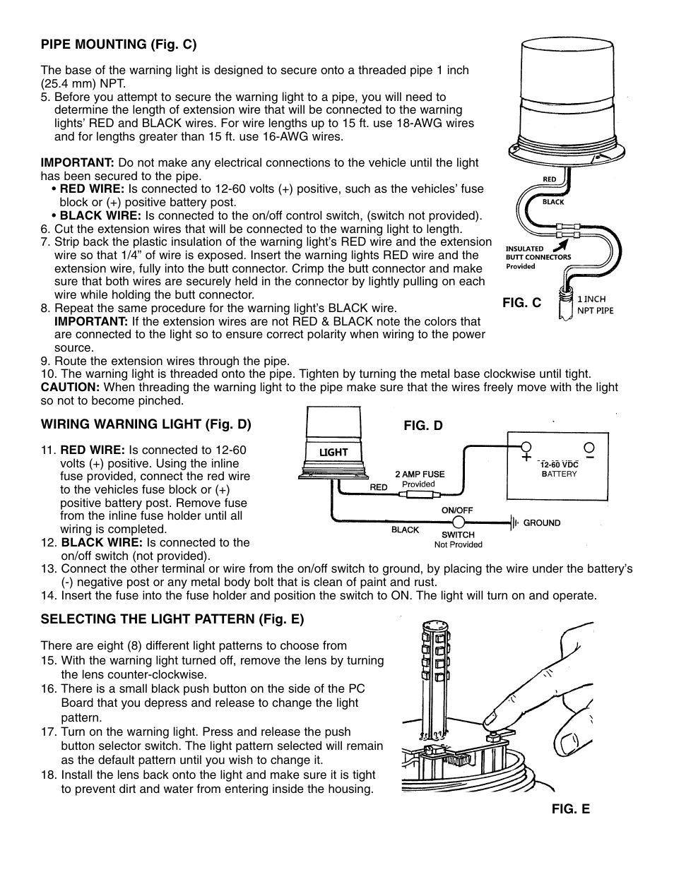 Wolo 3097PPM-G Apollo 8 User Manual | Page 2 / 3