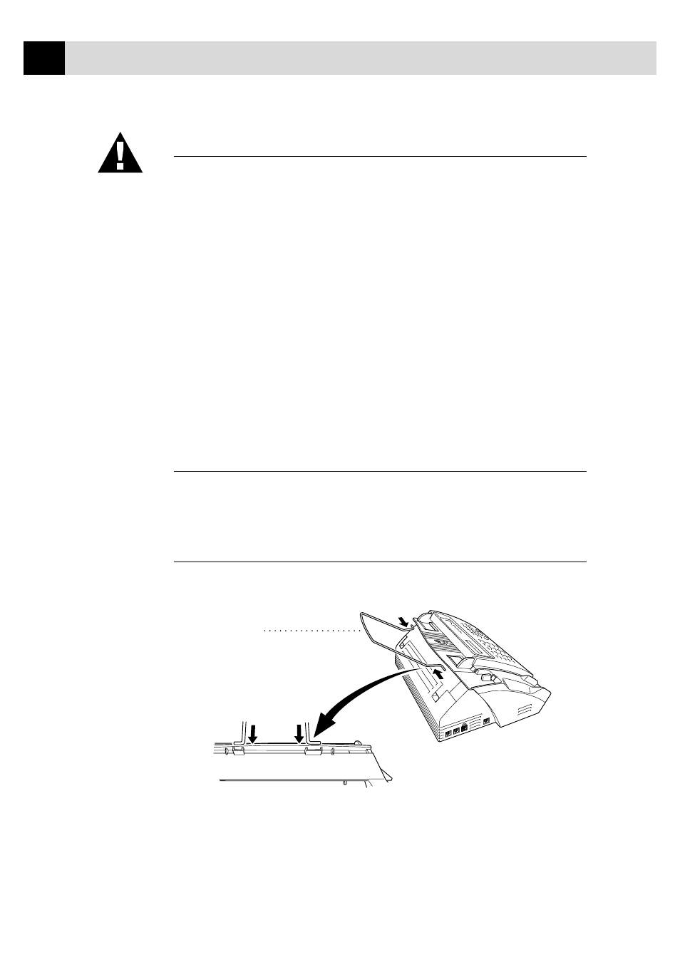 Connect the power cord, Connect the telephone line, Attach the document support | Brother FAX 375MC User Manual | Page 24 / 123