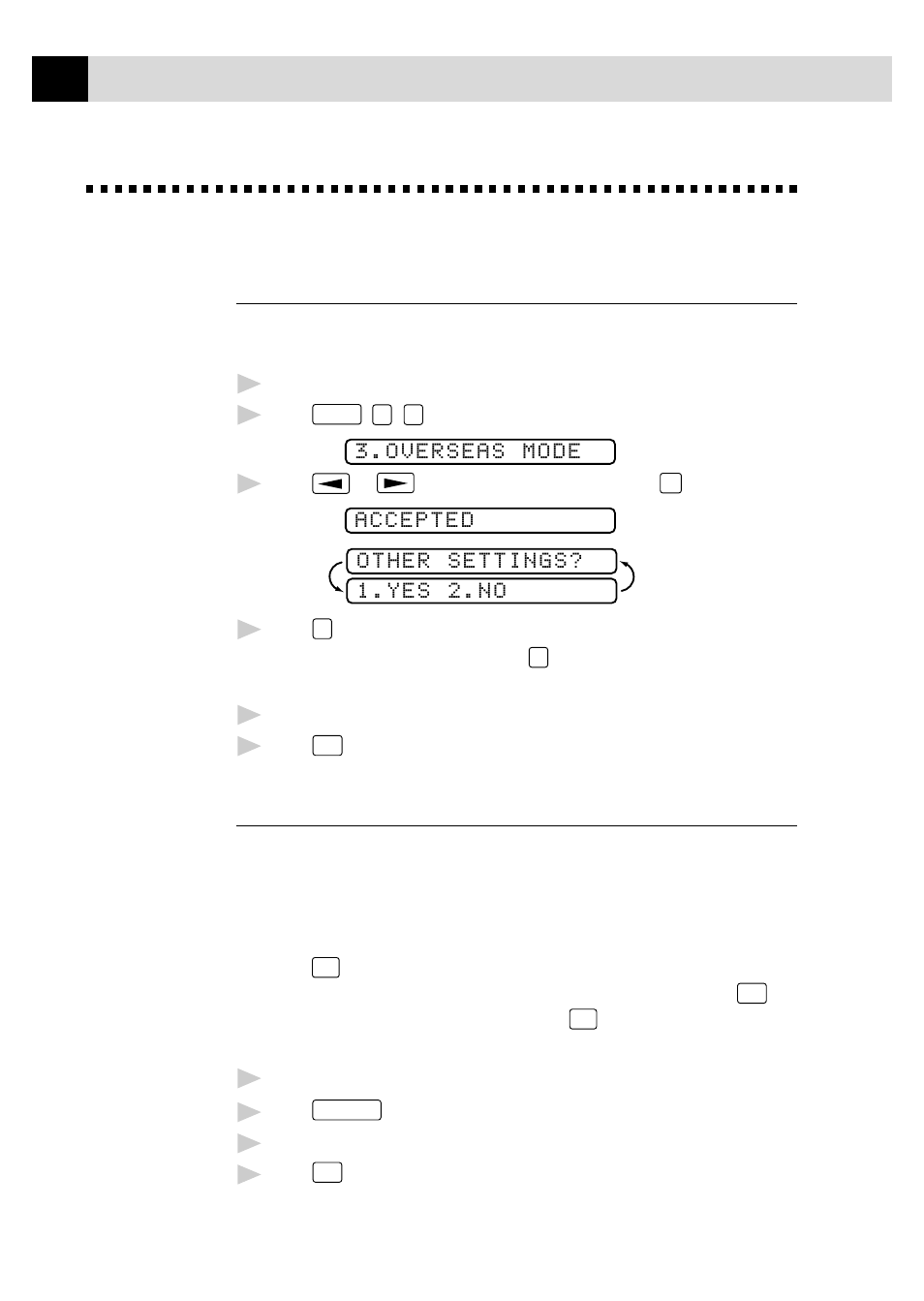 Advanced sending operations, Overseas mode, Quick scan fax transmission | Brother FAX 375MC User Manual | Page 56 / 123