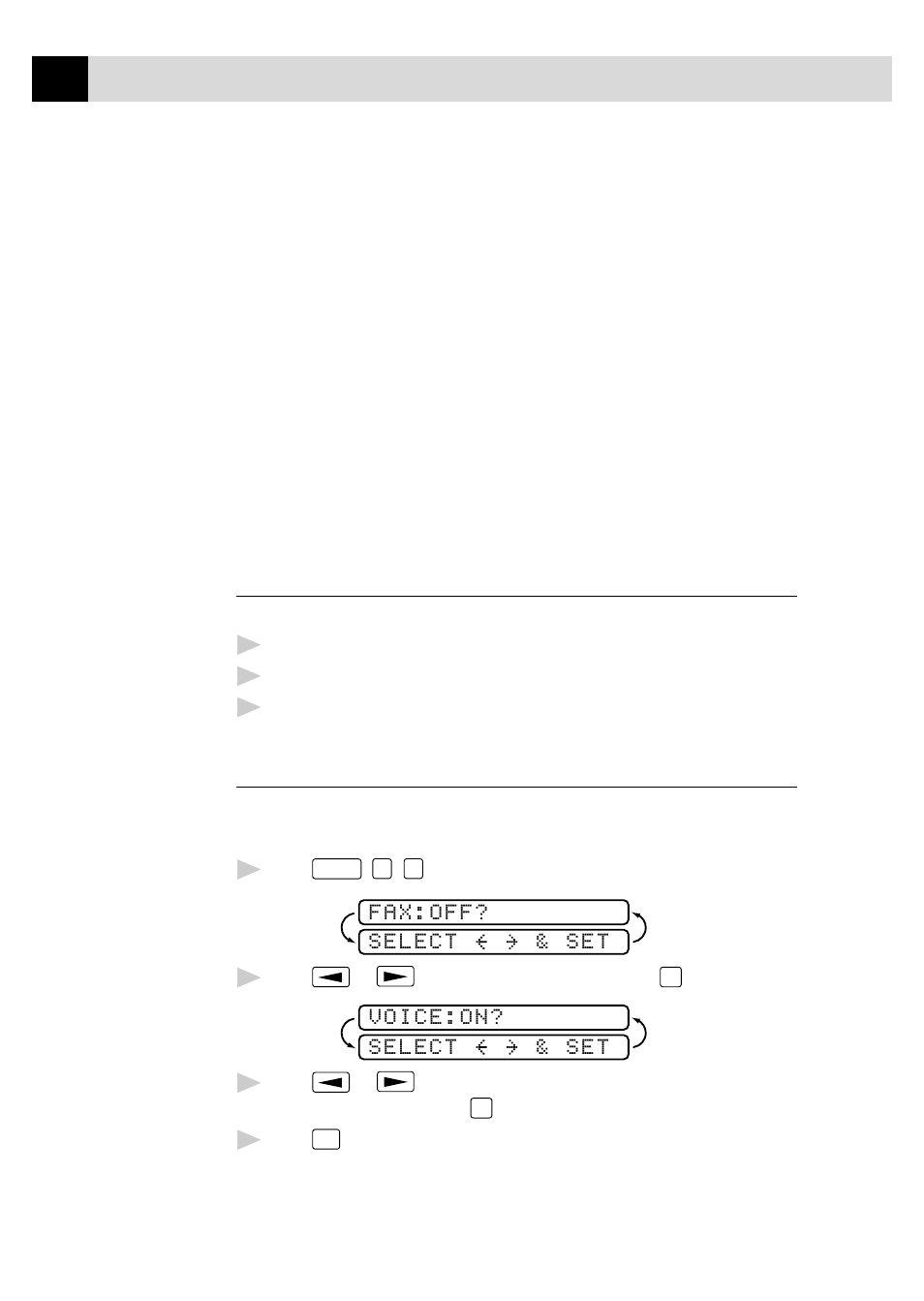 Setting up message center, Step 1: setting message storage | Brother FAX 375MC User Manual | Page 72 / 123