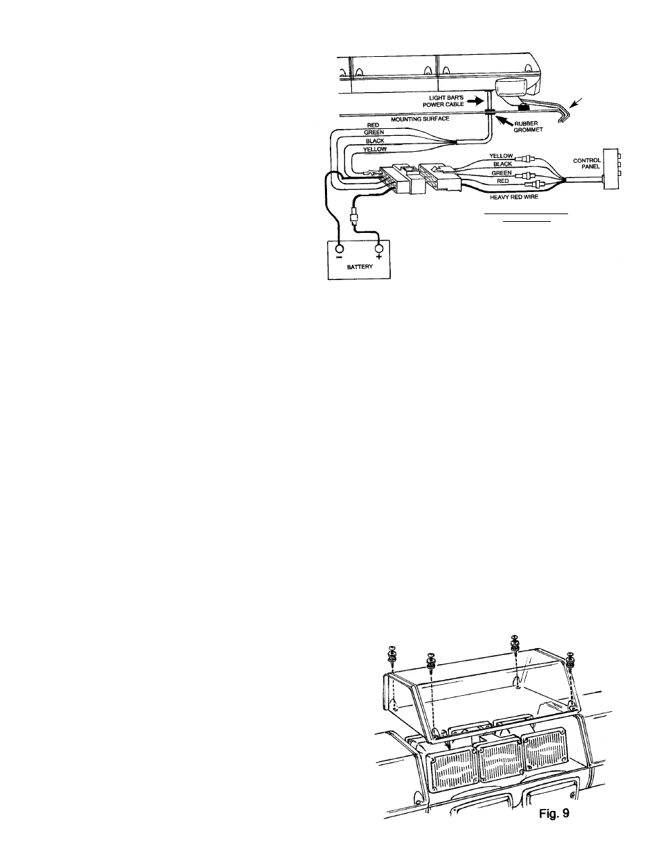 Wiring, Bulb replacement | Wolo 7700 SERIES Infinity 3 User Manual | Page 4 / 6