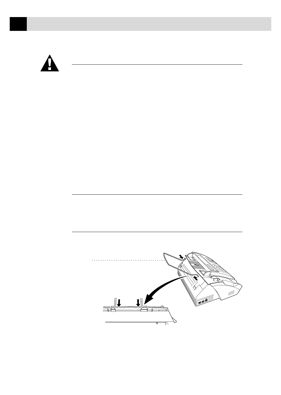 Connect the power cord, Connect the telephone line, Attach the document support | Brother FAX 275 User Manual | Page 24 / 95