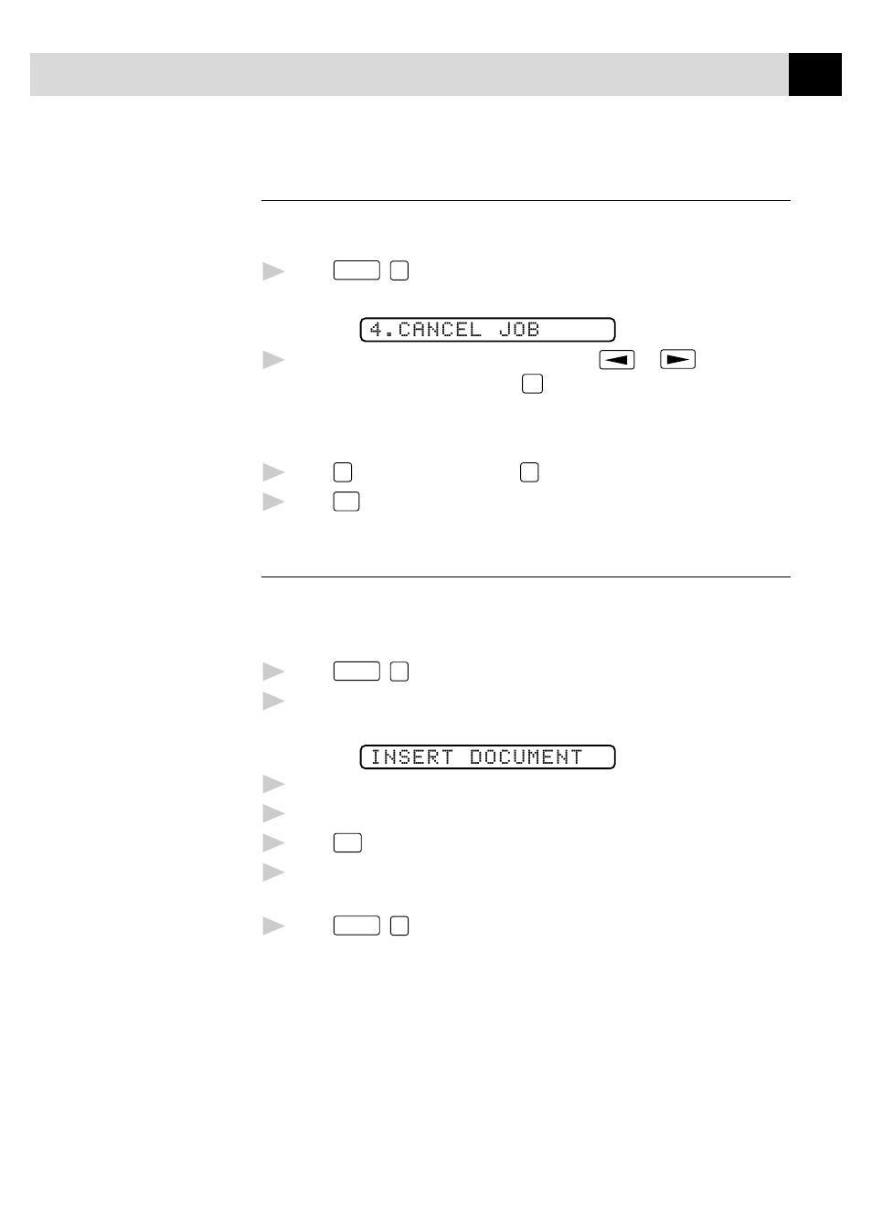 Canceling a scheduled job, Interrupting delayed fax and polling transmit jobs | Brother FAX 275 User Manual | Page 55 / 95