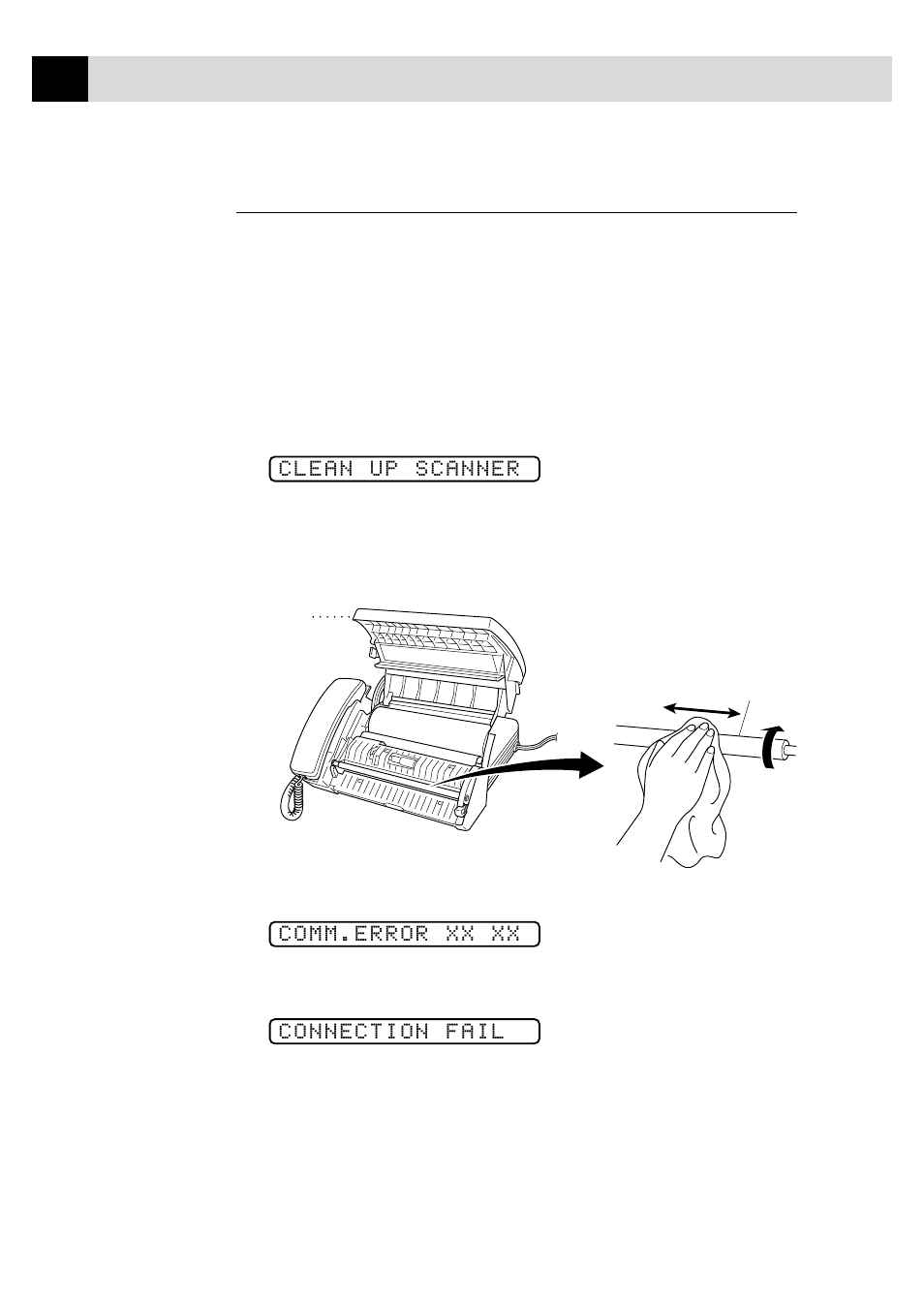 Error messages | Brother FAX 275 User Manual | Page 82 / 95