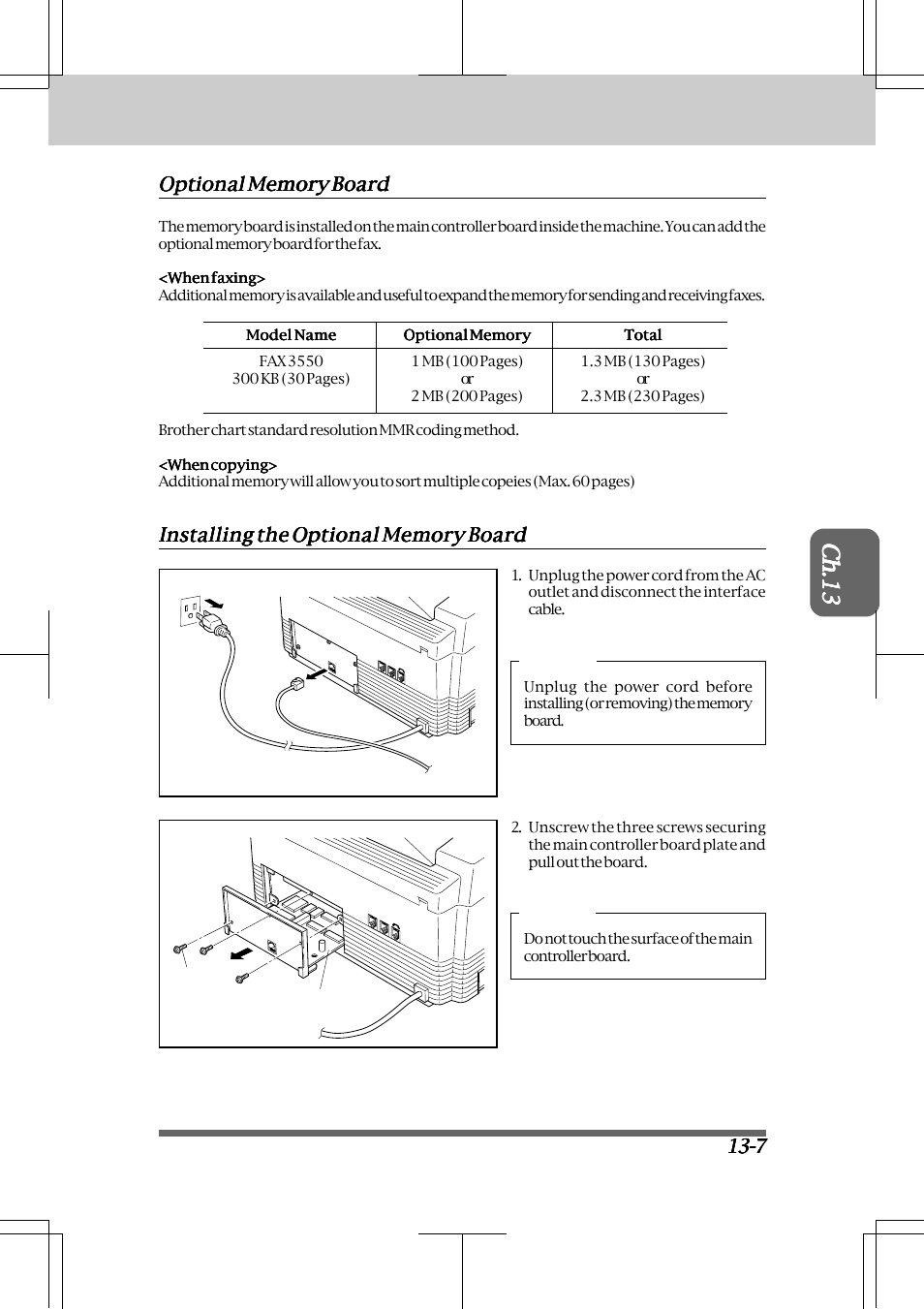 Regular maintenance and troubleshooting | Brother INTELLIFAX 3550 User Manual | Page 121 / 138