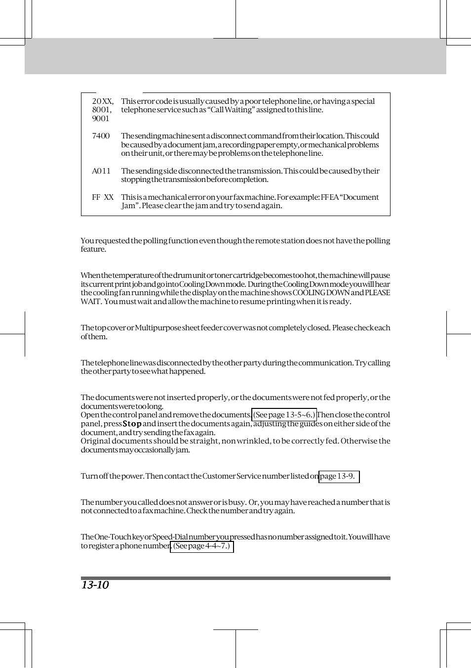 Regular maintenance and troubleshooting | Brother INTELLIFAX 3550 User Manual | Page 124 / 138