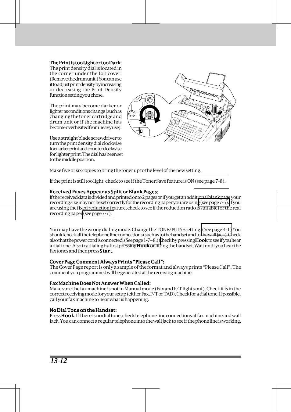 Regular maintenance and troubleshooting | Brother INTELLIFAX 3550 User Manual | Page 126 / 138