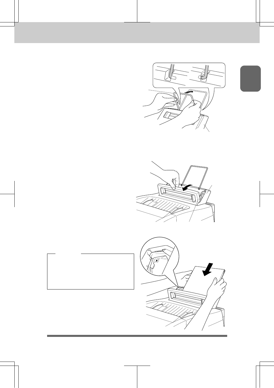 Setup & preparation before use, Step c | Brother INTELLIFAX 3550 User Manual | Page 13 / 138