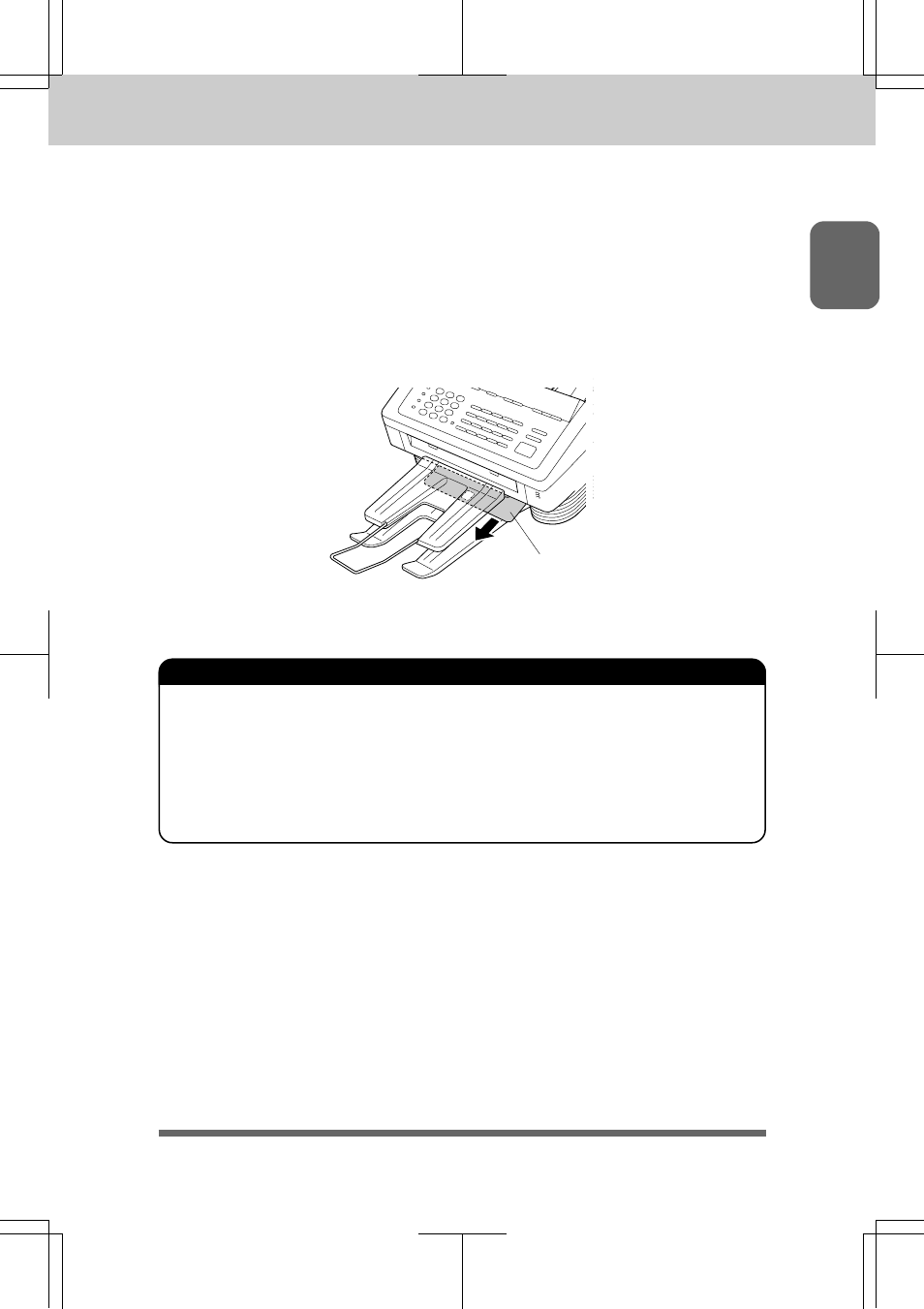 Setup & preparation before use, Step d, Step e | Notice | Brother INTELLIFAX 3550 User Manual | Page 15 / 138