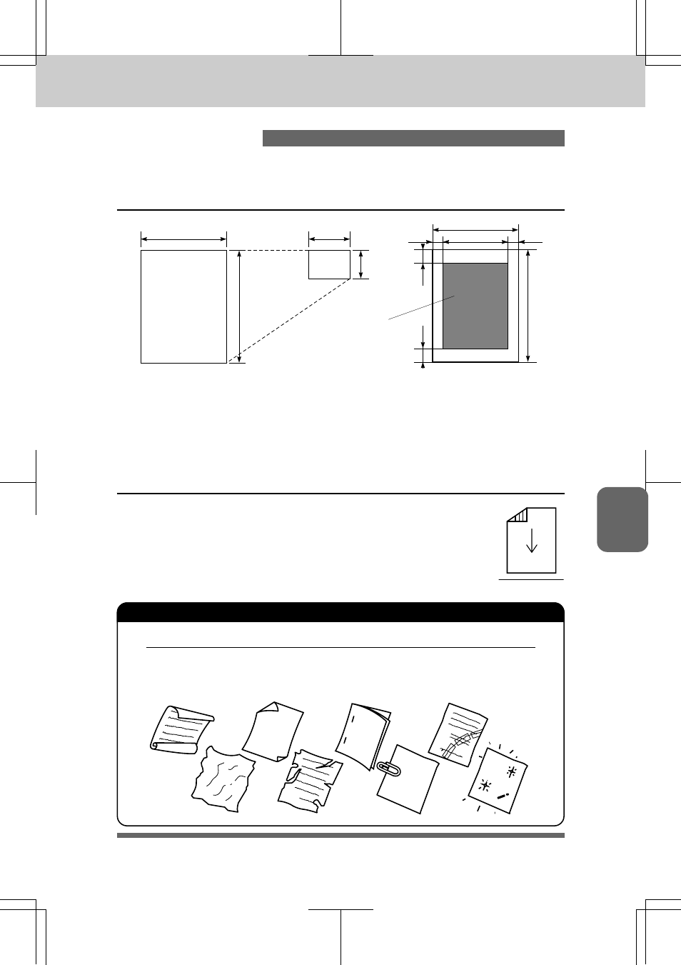 Sending faxes, A) document basics -1, A) document basics the size of your documents | How to insert the document, Notice | Brother INTELLIFAX 3550 User Manual | Page 45 / 138