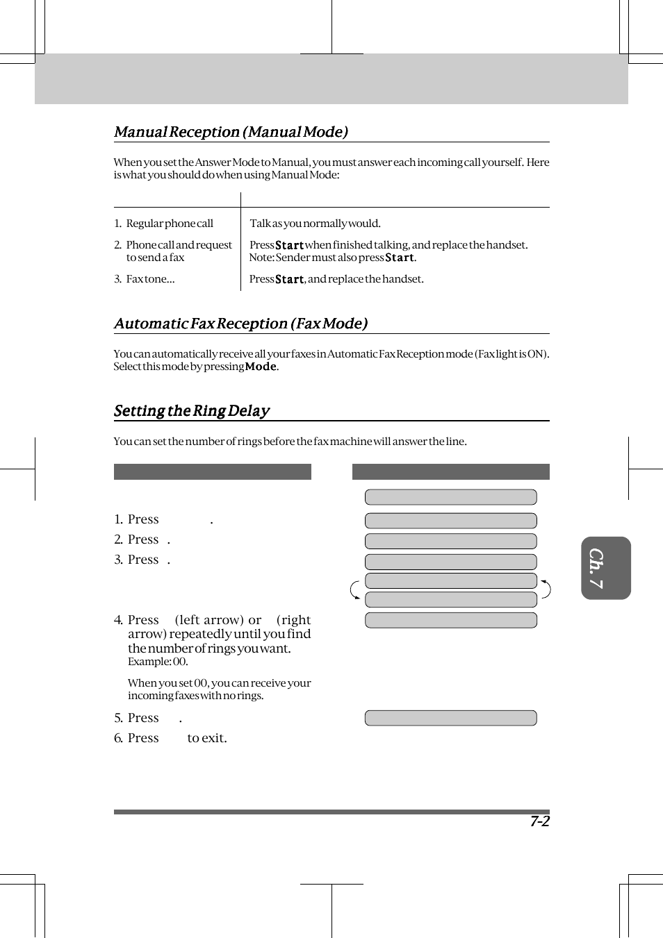 Receiving faxes and other calls | Brother INTELLIFAX 3550 User Manual | Page 67 / 138