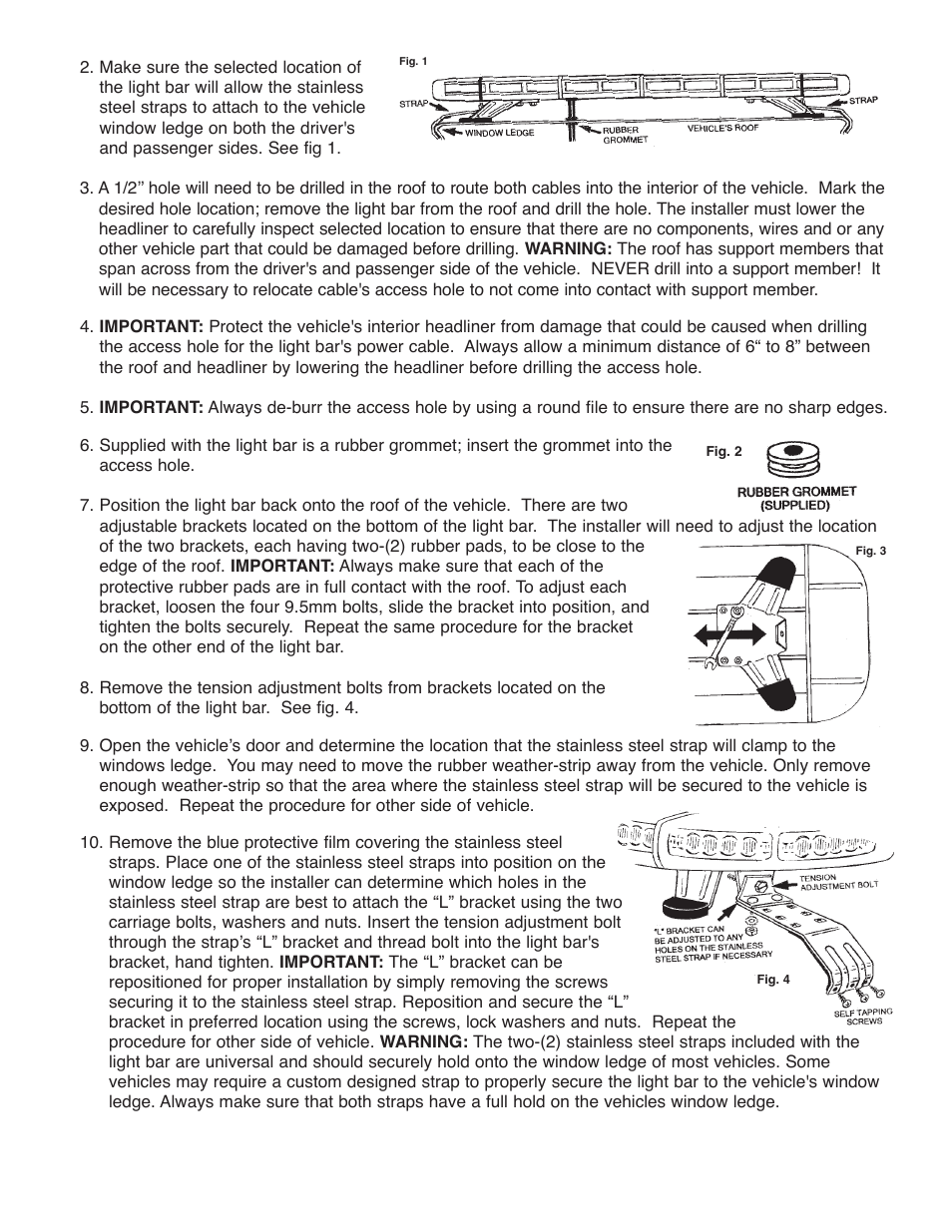 Wolo 7900 SERIES Lookout User Manual | Page 2 / 5