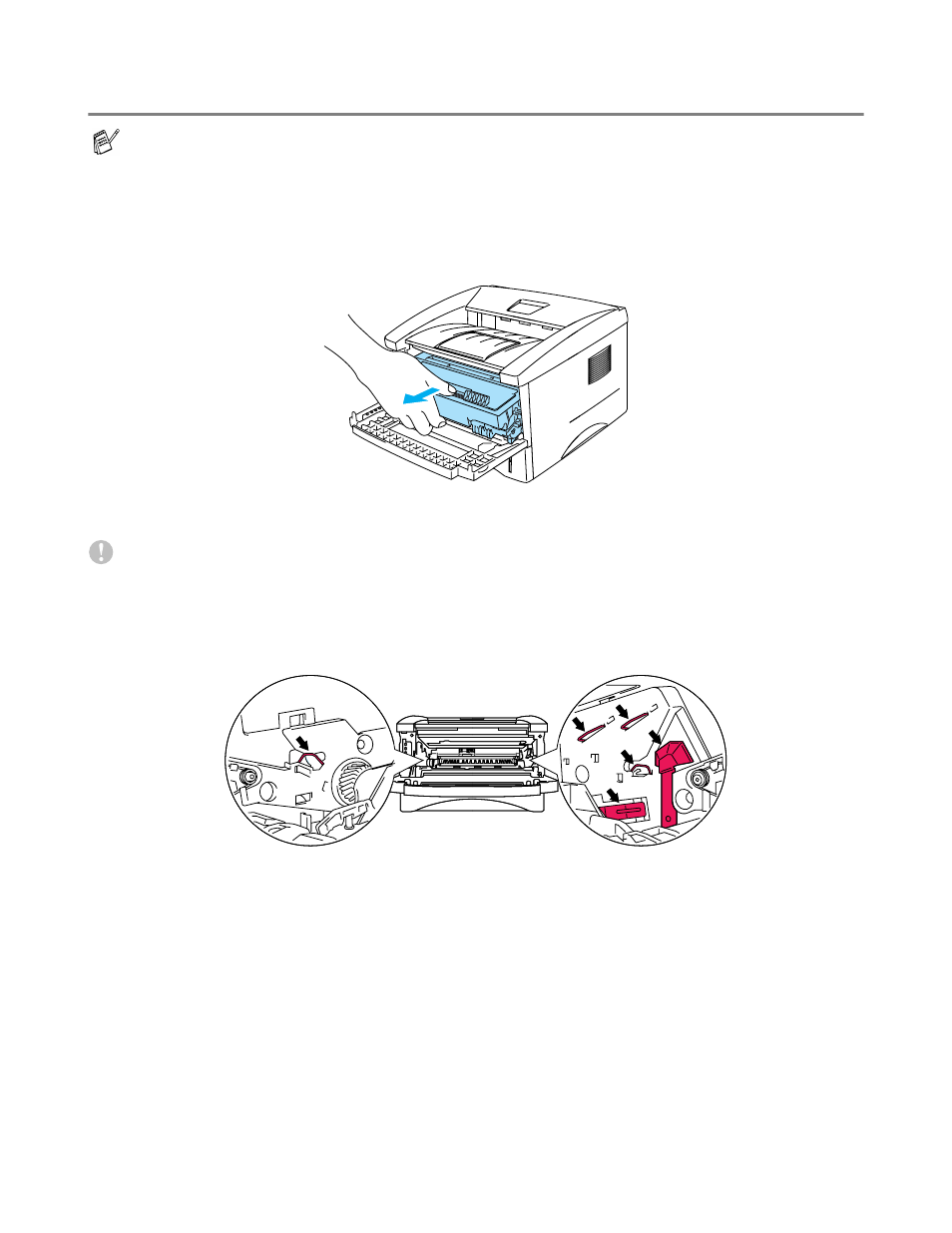 Replacing the drum unit, Replacing the drum unit -9 | Brother HL-1435 User Manual | Page 73 / 97