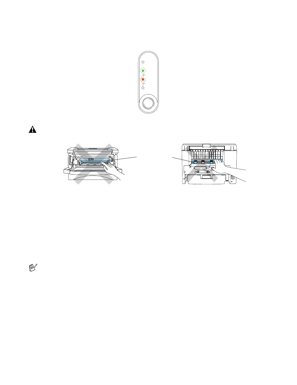 Paper jams and how to clear them, Paper jams and how to clear them -5 | Brother HL-1435 User Manual | Page 82 / 97