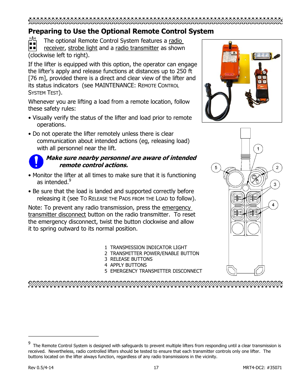 Wood’s Powr-Grip MRT49DC2 User Manual | Page 19 / 41