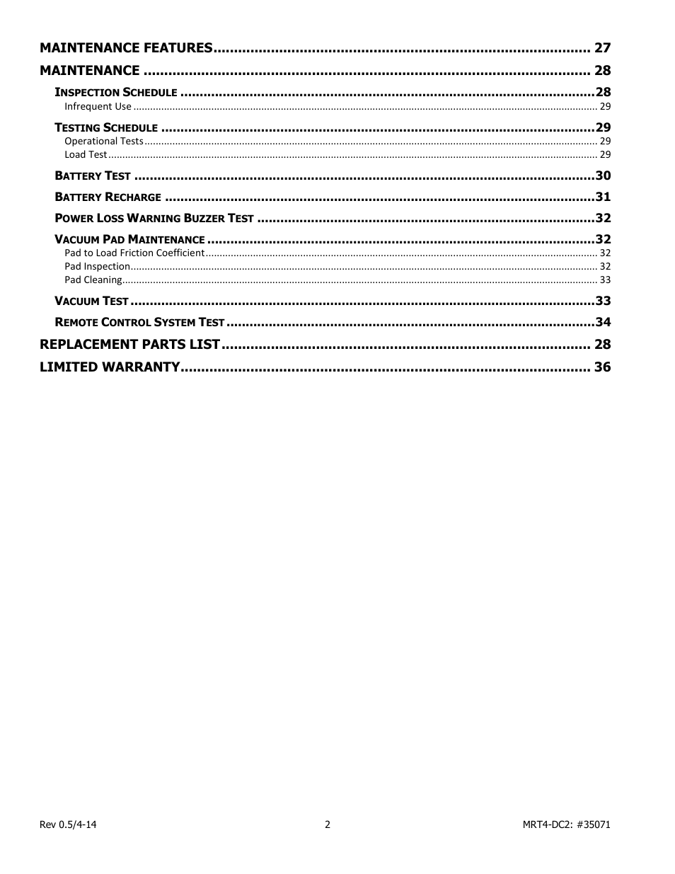 Wood’s Powr-Grip MRT49DC2 User Manual | Page 4 / 41
