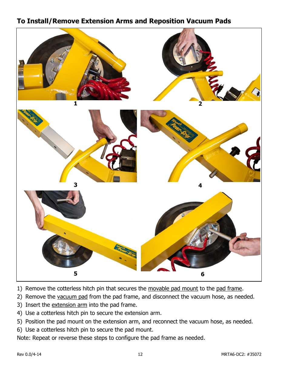Wood’s Powr-Grip MRTA611LDC2 User Manual | Page 14 / 43
